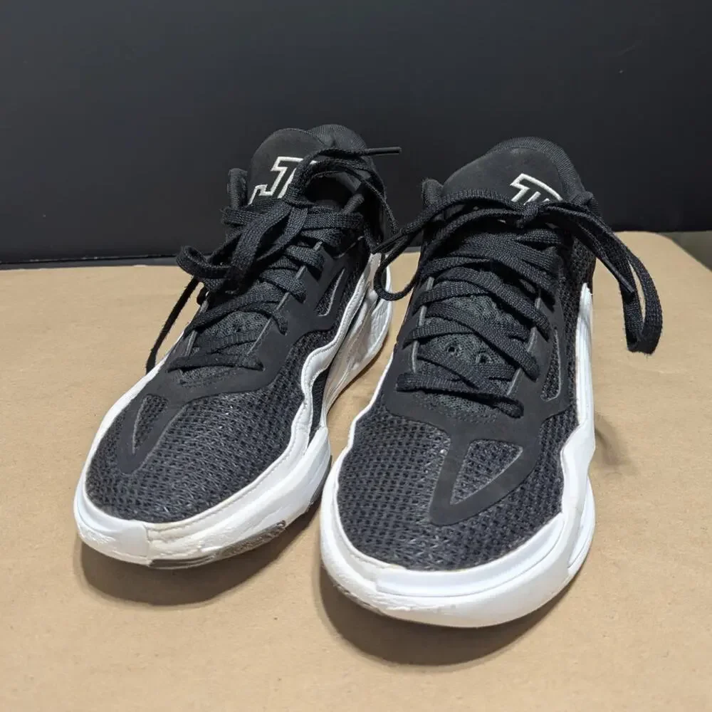 Nike Jordan Jayson Tatul 1TB Basketball Shoes FB2863-001 Black White 8 Sneakers